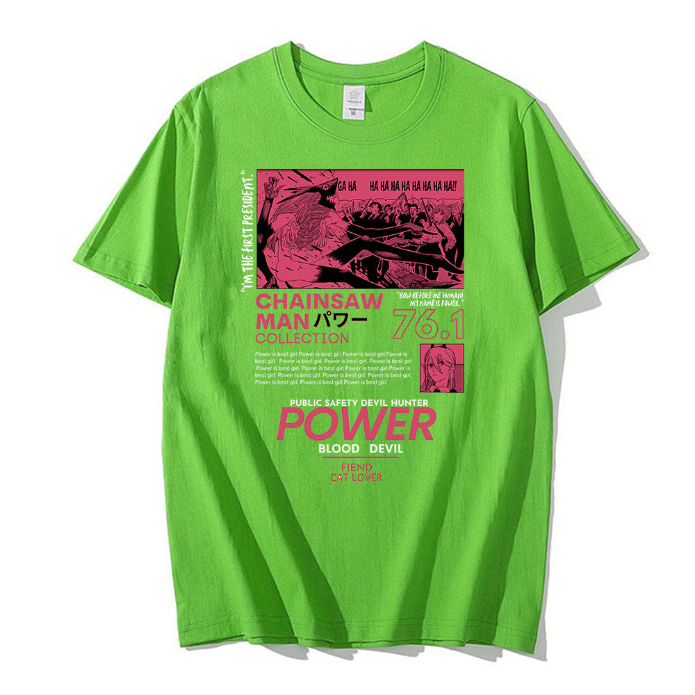 Chainsaw Man Power Graphic T-Shirt