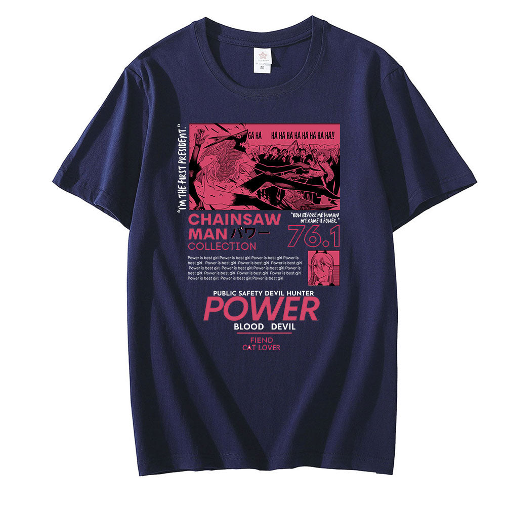 Chainsaw Man Power Graphic T-Shirt