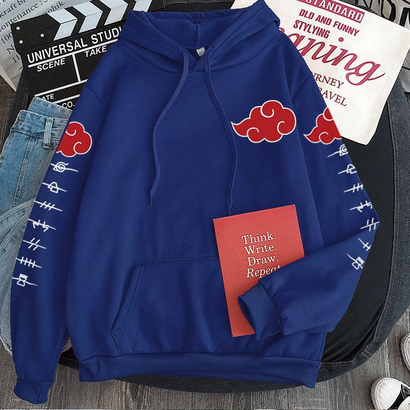 Naruto Akatsuki Cloud Hoodie