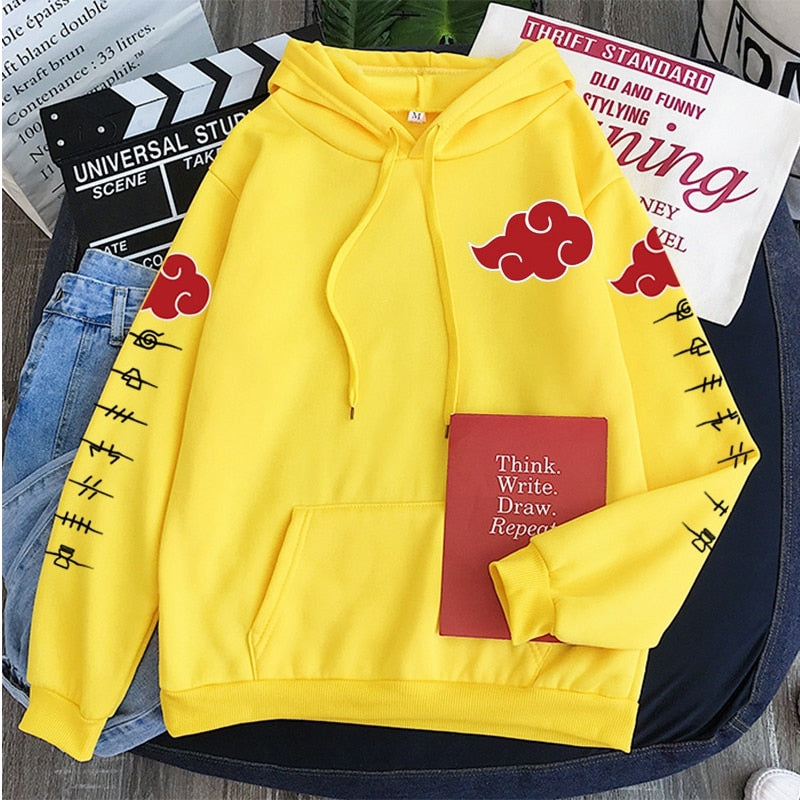Naruto Akatsuki Cloud Hoodie