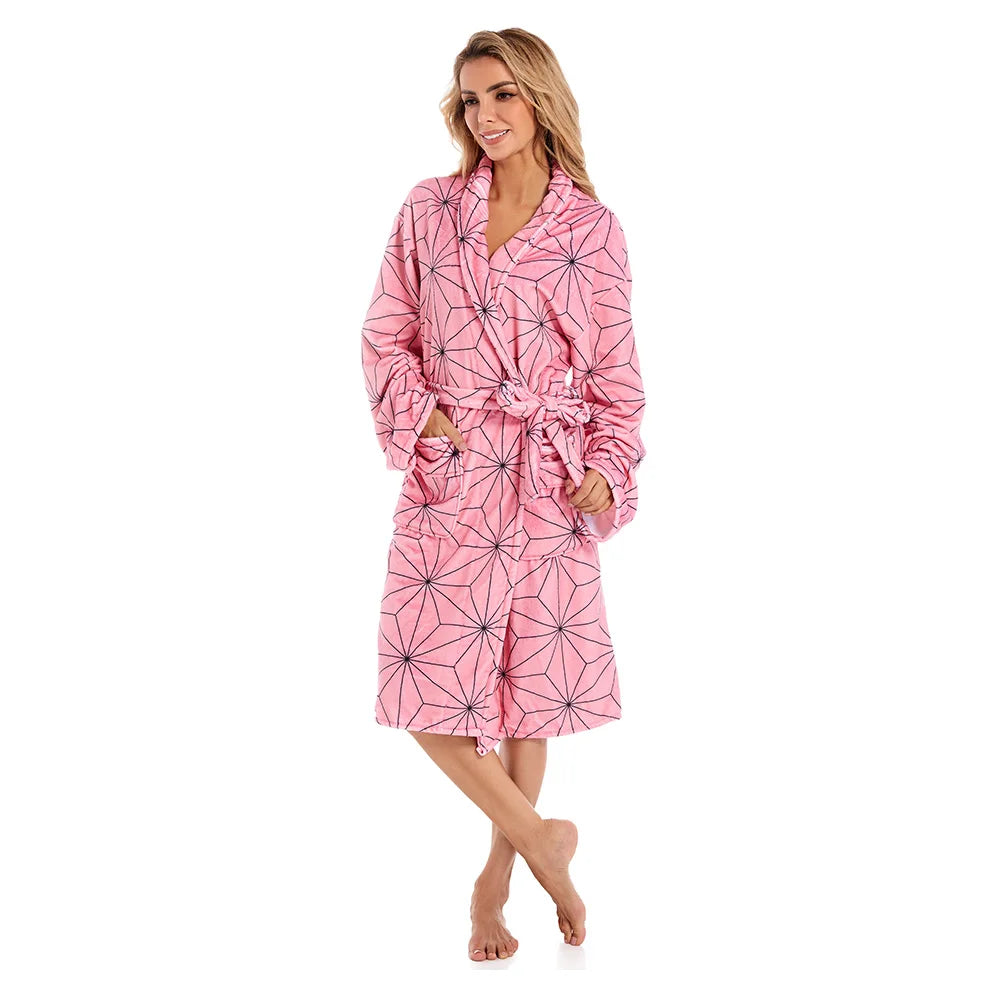 Demon Slayer Demon's Heart Pajama Robe