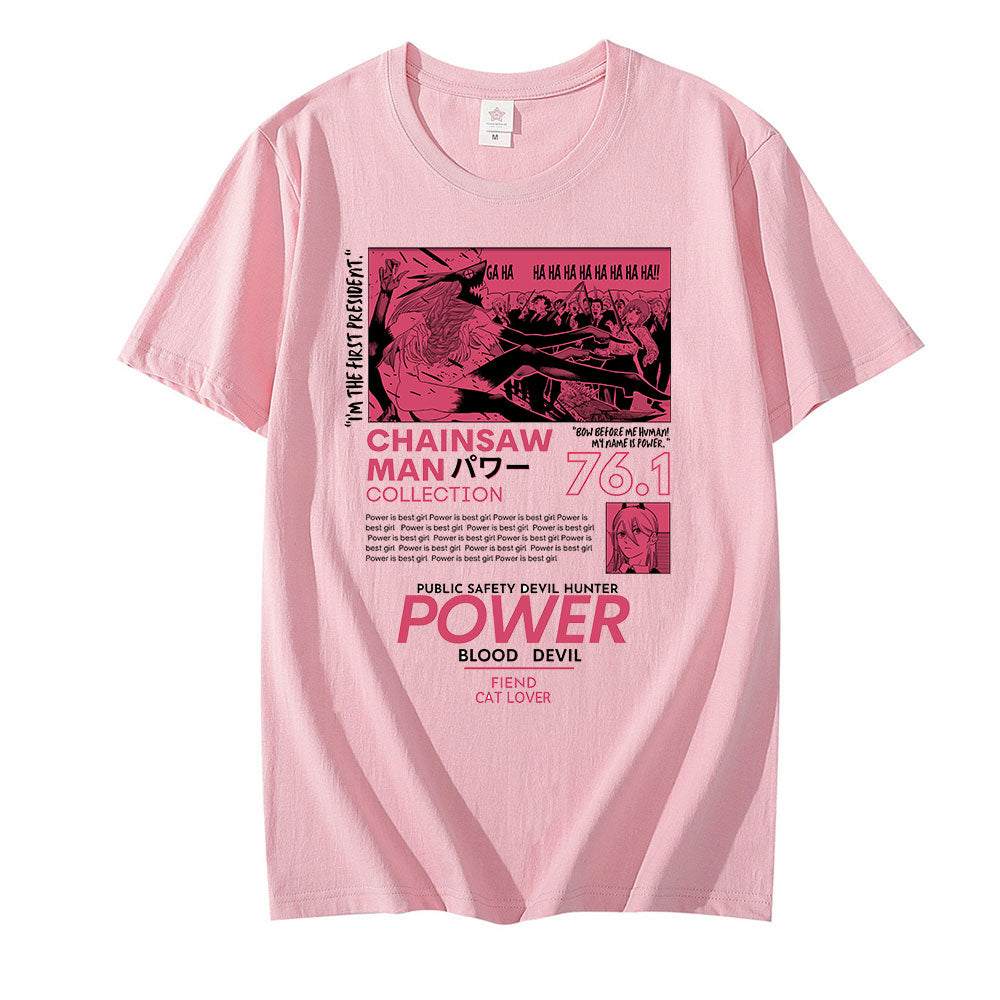 Chainsaw Man Power Graphic T-Shirt