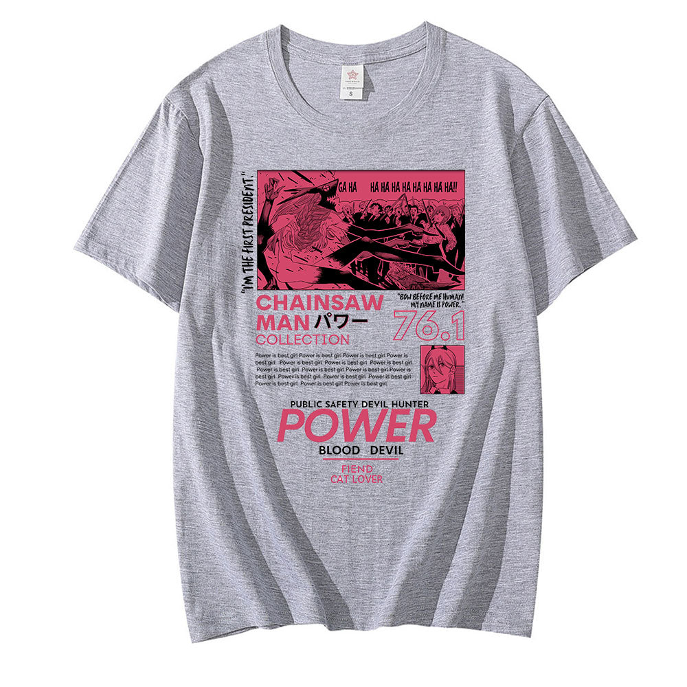 Chainsaw Man Power Graphic T-Shirt