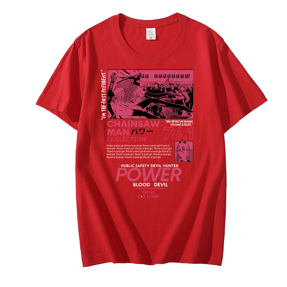 Chainsaw Man Power Graphic T-Shirt