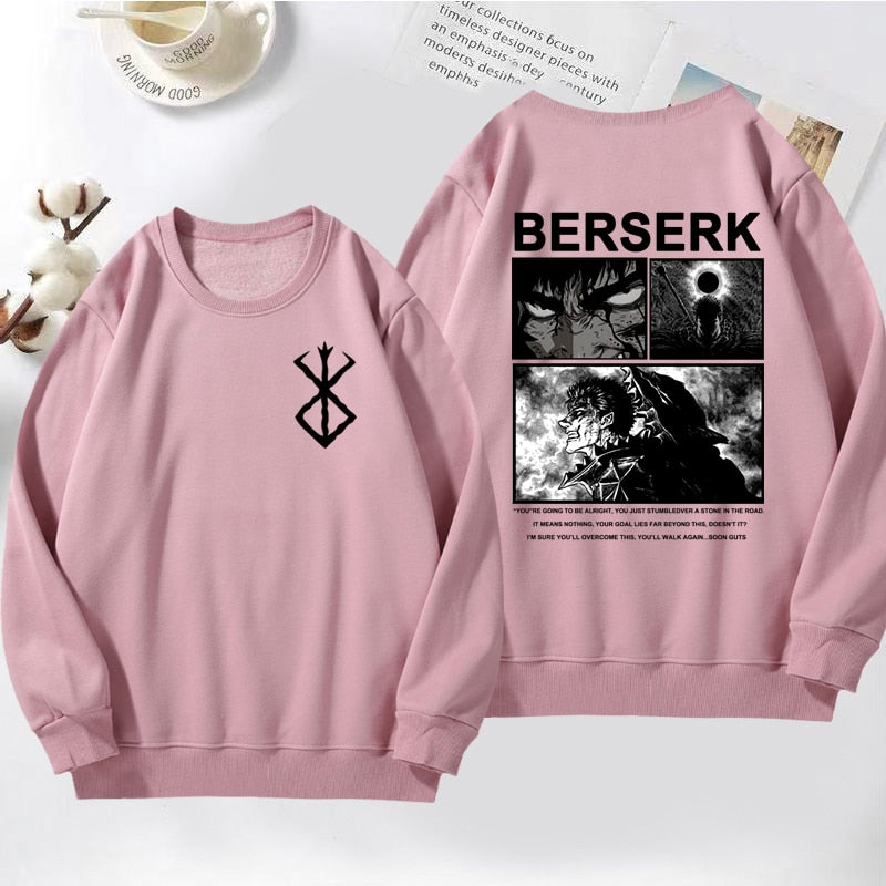 Berserk Guts Black Swordsman Crewneck