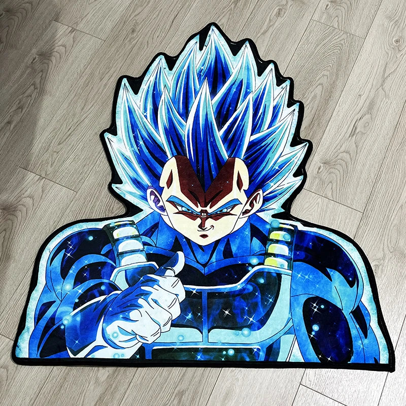 Dragon Ball Vegeta's Storm Floor Rug