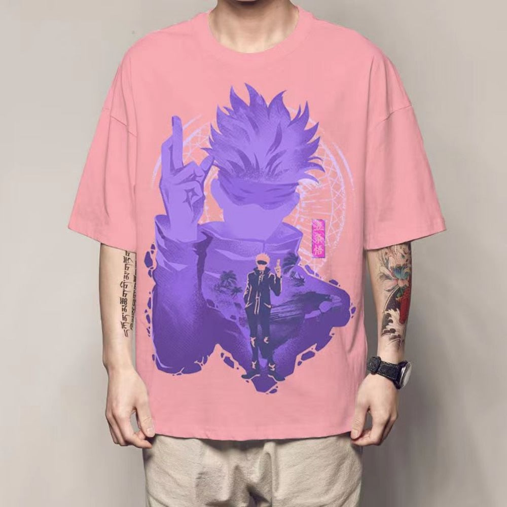 Jujutsu Kaisen Satoru Gojo Invincible Graphic T-Shirt