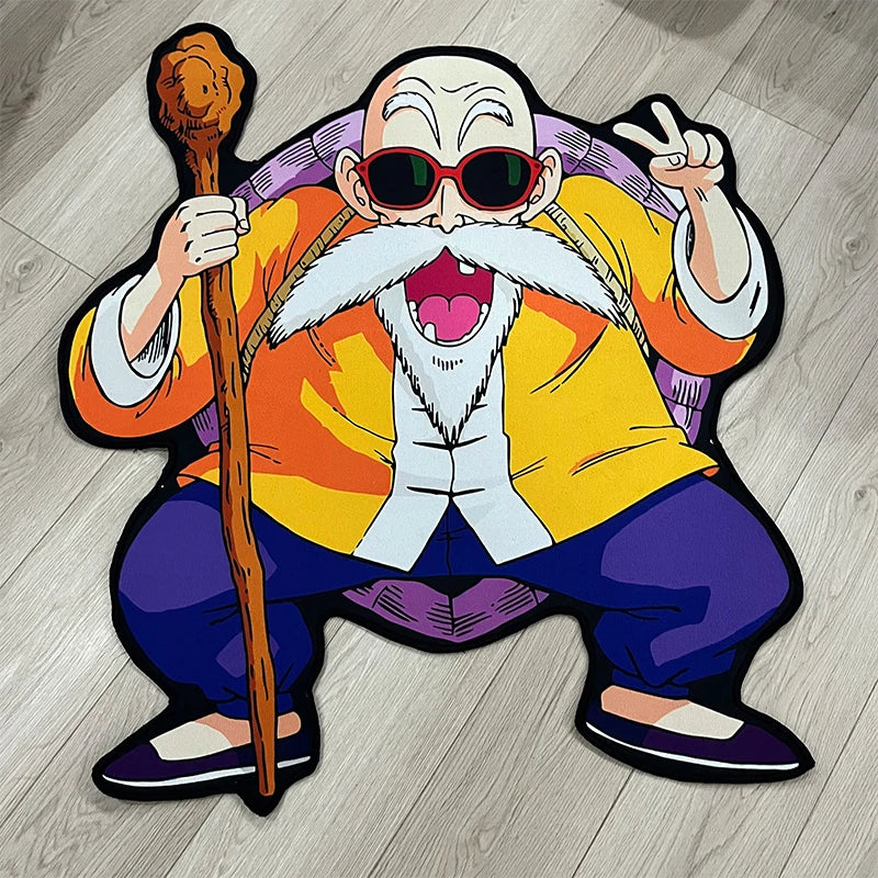 Dragon Ball Roshi's Path Floor Rug
