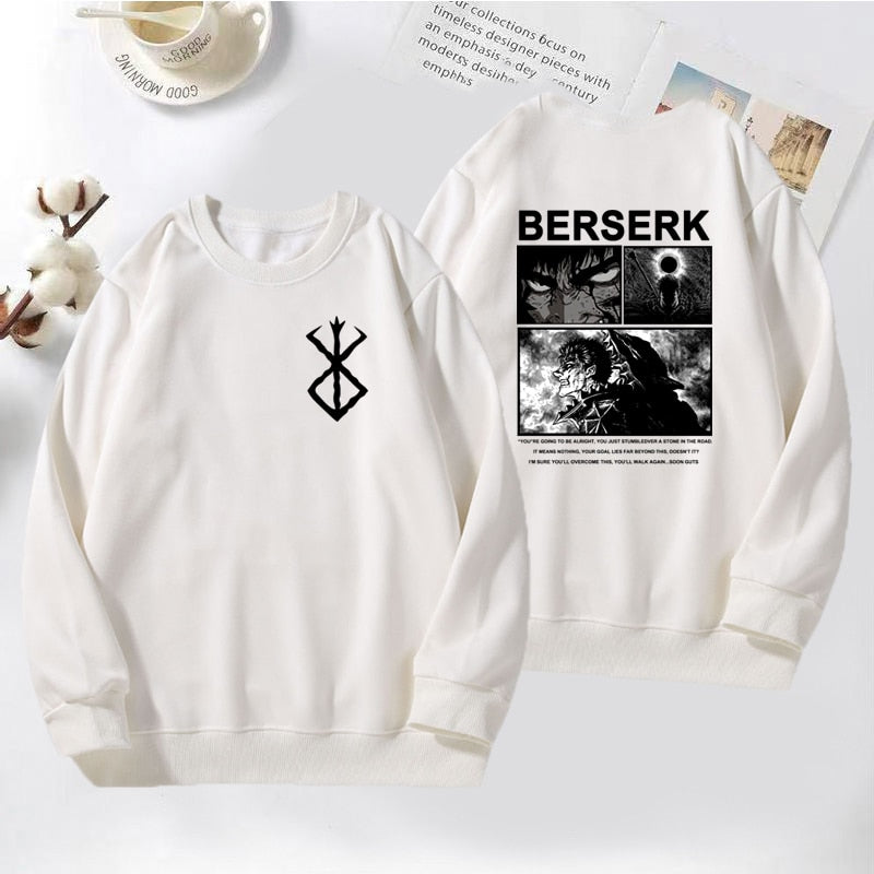 Berserk Guts Black Swordsman Crewneck