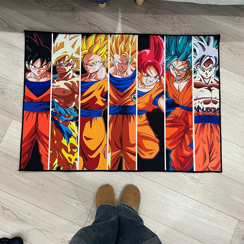 Dragon Ball Goku's Wind Floor Rug