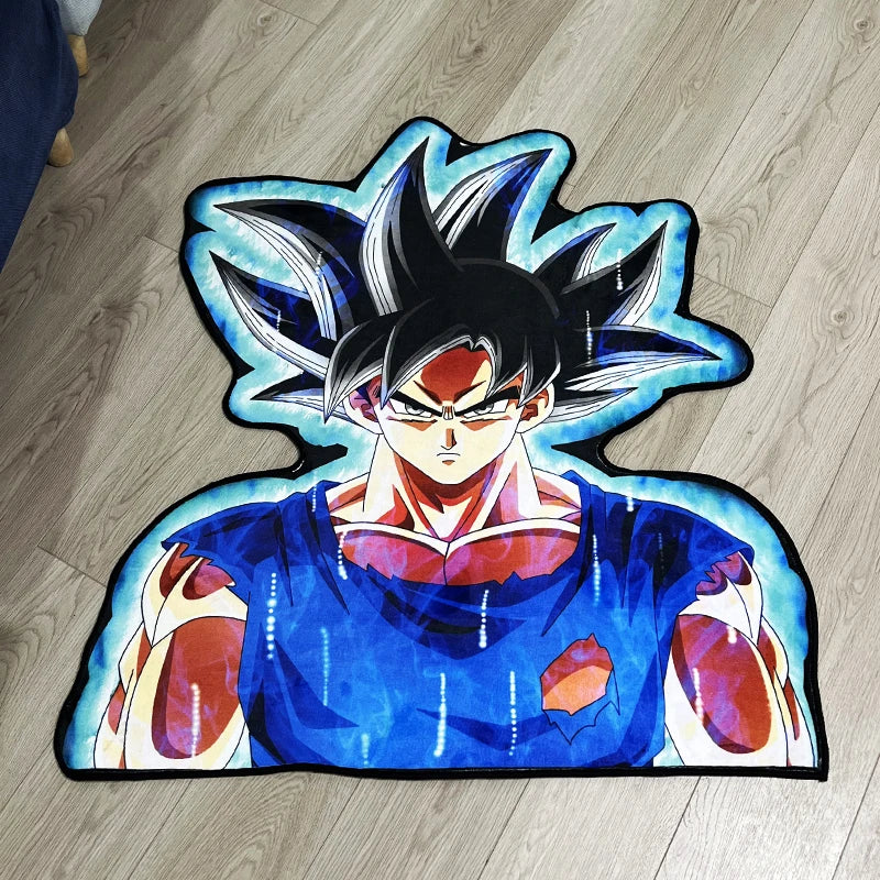 Dragon Ball Goku's Azure Floor Rug