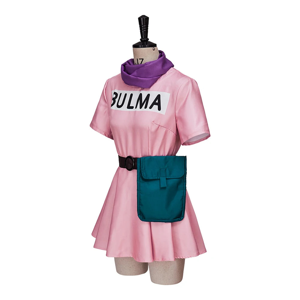 Dragon Ball Bulma's Style Cosplay Costume