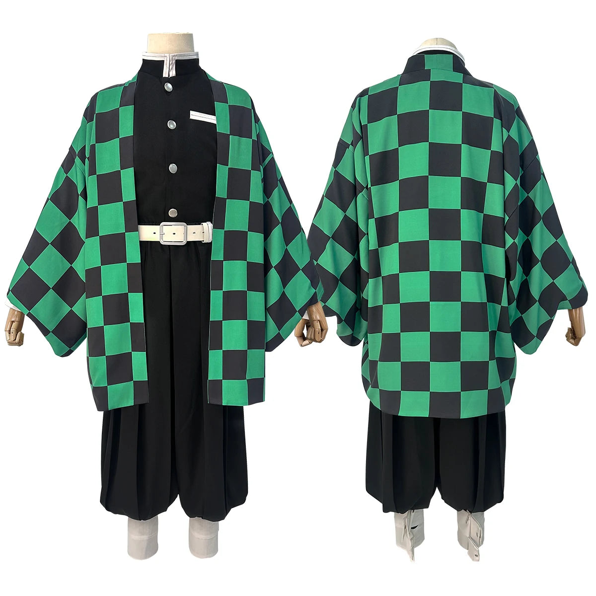 Demon Slayer Tanjiro Kimono Cosplay & Halloween Costume