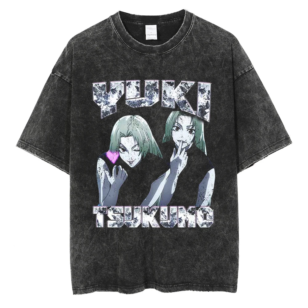 Jujutsu Kaisen Yuki Tsukumo Spirit Manifest Vintage T-Shirt