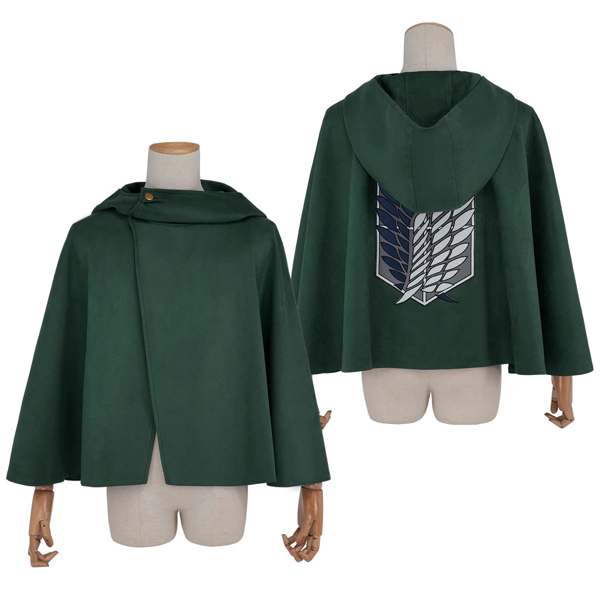Attack on Titan Survey Corps Cloak Cosplay & Halloween Costume