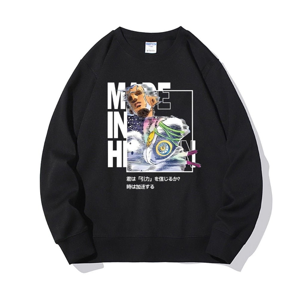 JoJo’s Bizarre Adventure Enrico Pucci Graphic Crewneck