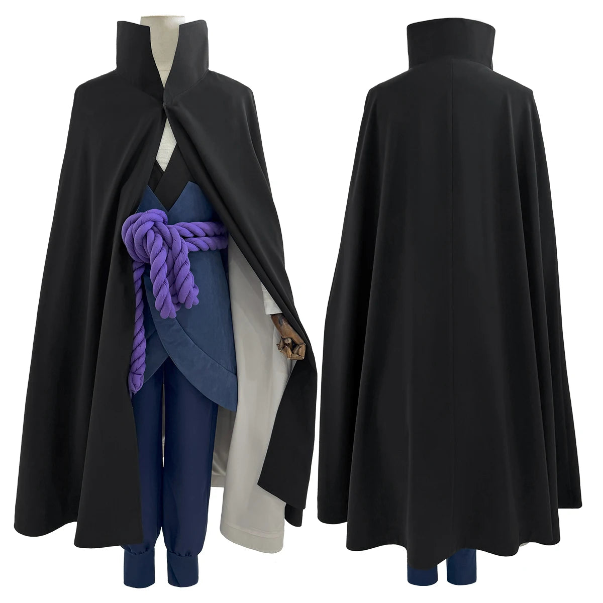 Naruto Uchiha Sasuke Robe Cloak Cosplay & Halloween Costume