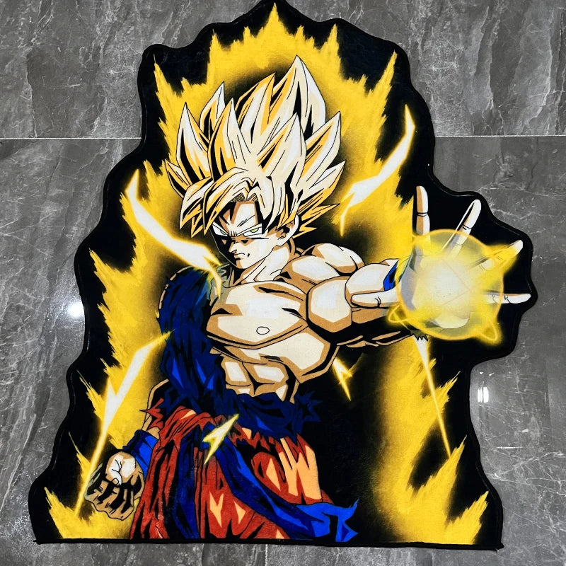Dragon Ball Vegeta's Sun Floor Rug
