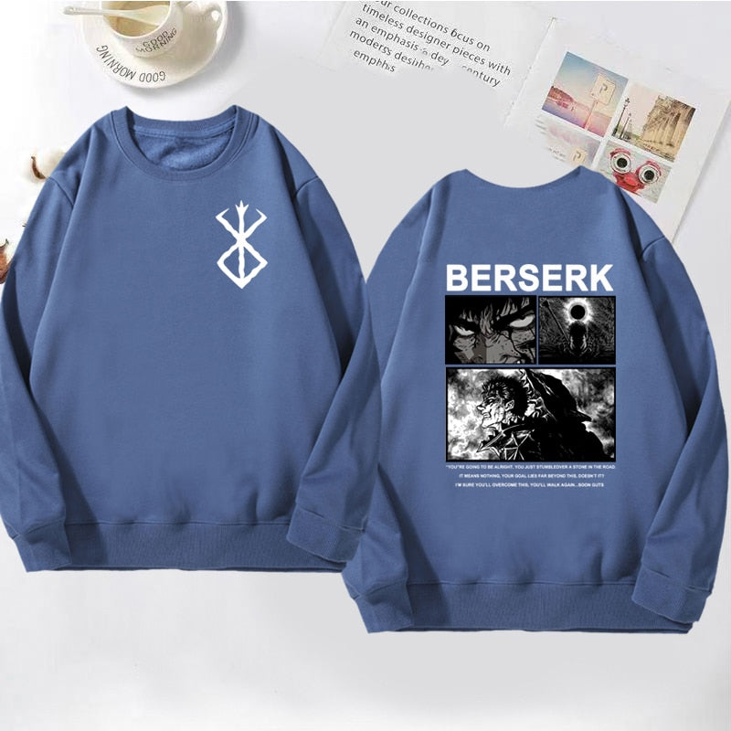 Berserk Guts Black Swordsman Crewneck