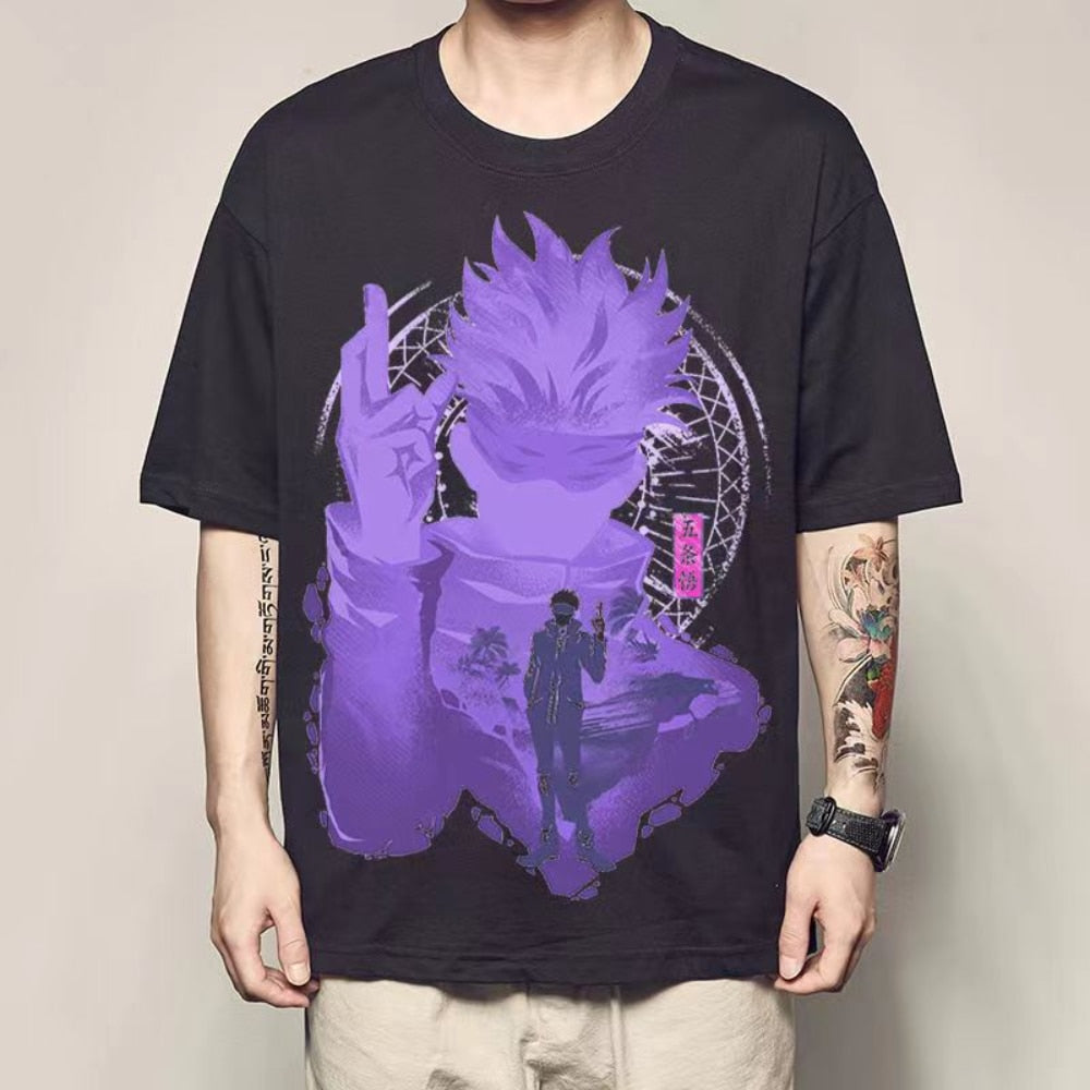 Jujutsu Kaisen Satoru Gojo Invincible Graphic T-Shirt