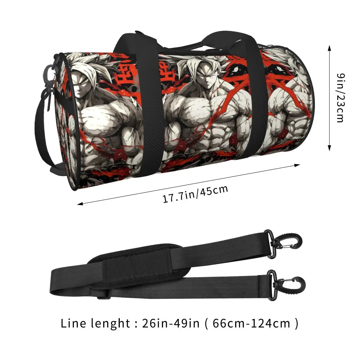 Dragon Ball Z Vegeta's Pride Duffle Bag