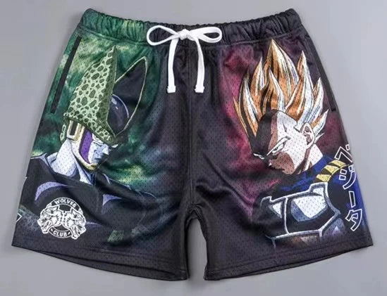 Dragon Ball Vegeta's Arena Gym Shorts