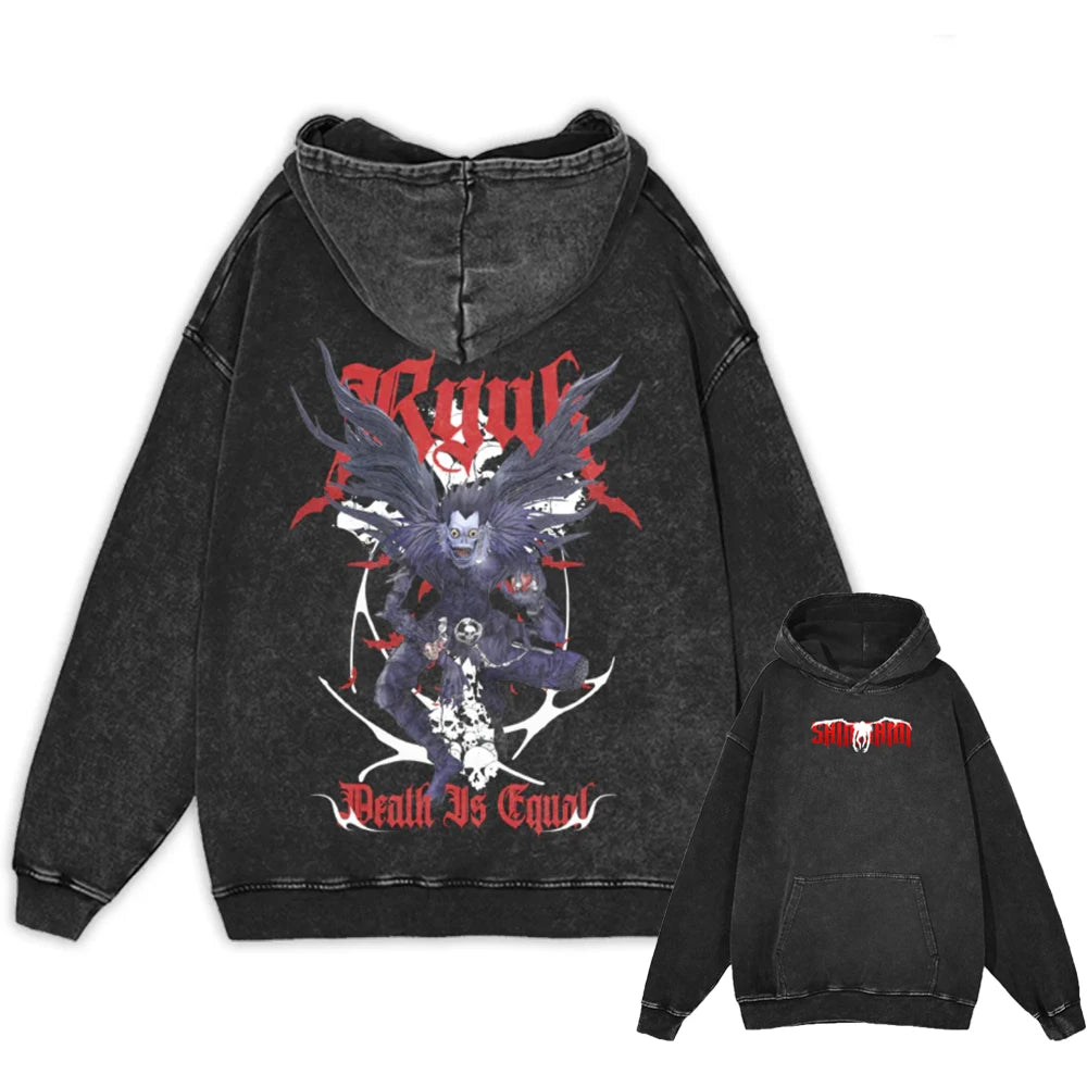 Death Note Shinigami's Shadow Vintage Hoodie