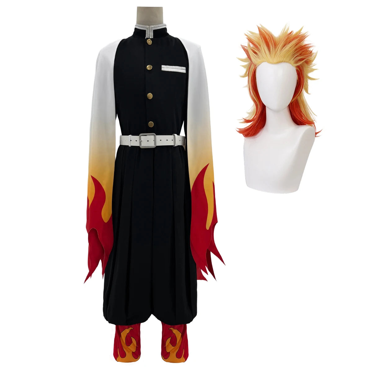 Demon Slayer Rengoku Cosplay & Halloween Costume