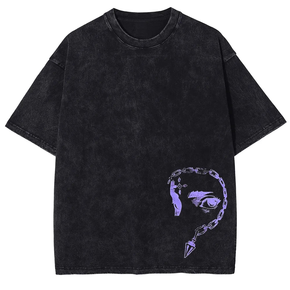 Hunter x Hunter Phantom's Mark Oversized Vintage T-Shirt