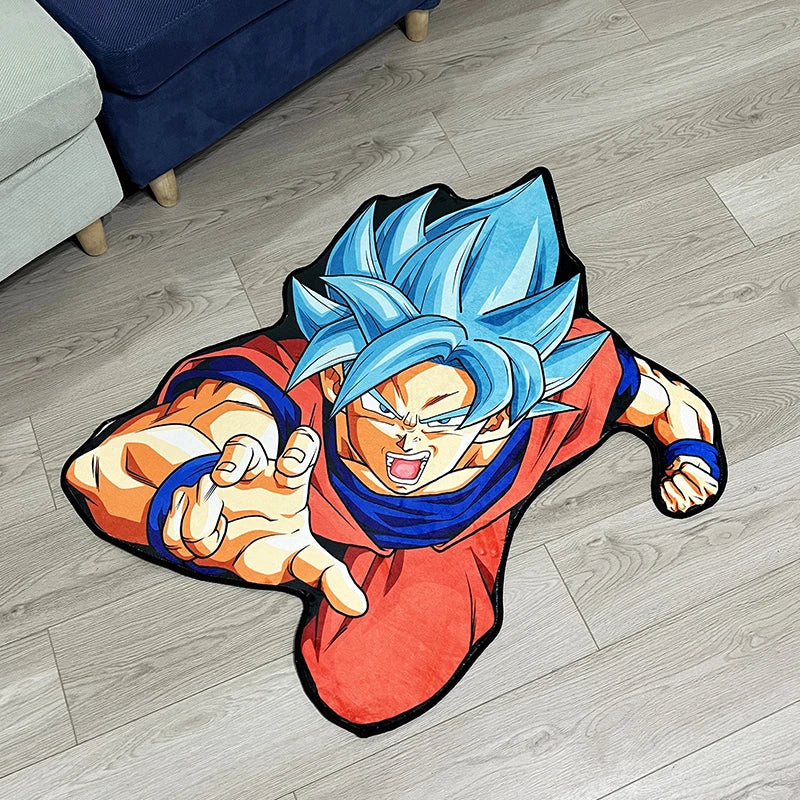 Dragon Ball Goku's Wave Floor Rug