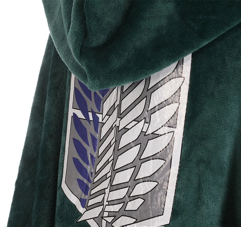 Attack on Titan Wings of Liberty Cozy Blanket Cloak