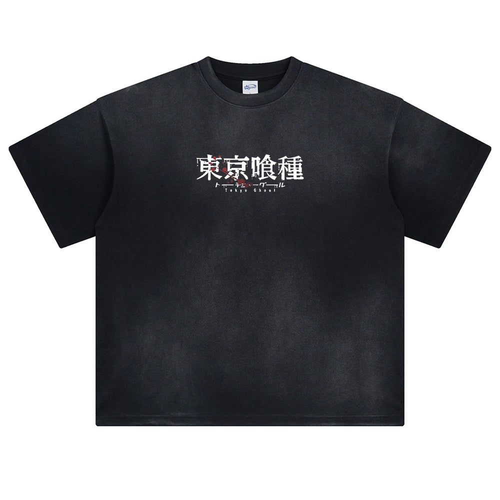 Tokyo Ghoul Kaneki's Pain Oversized Vintage T-Shirt