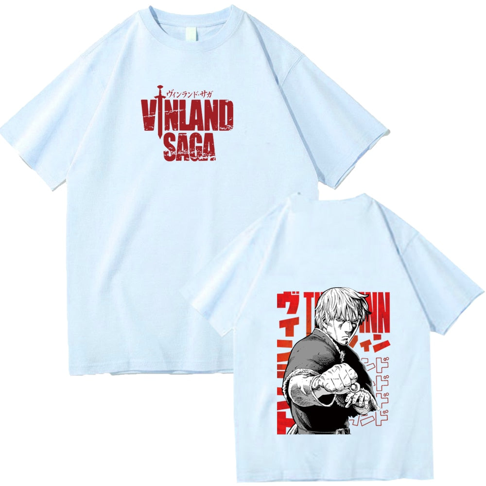 Vinland Sage Thorfinn Warrior Graphic T-Shirt
