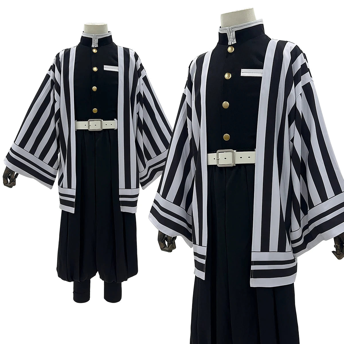 Demon Slayer Iguro Obanai Cosplay & Halloween Costume