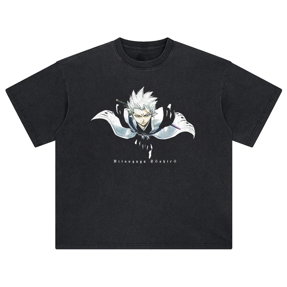 Bleach Hitsugaya's Dragon Oversized Vintage Shirt