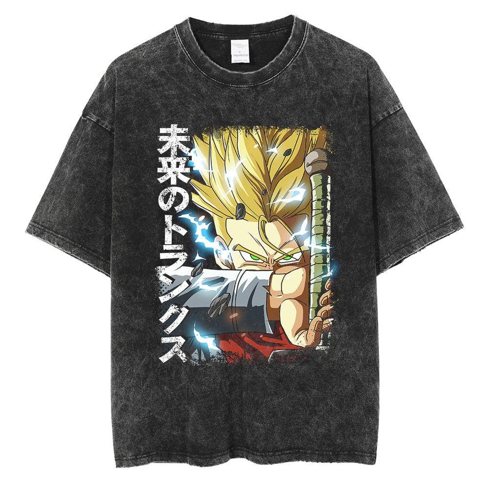 Dragon Ball Goku Power Surge Vintage T-Shirt