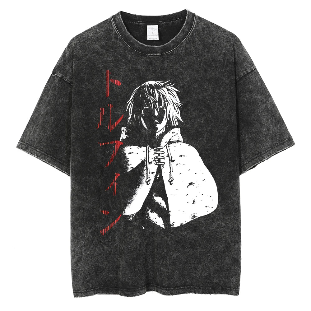 Vinland Saga Thorfinn's Honor Oversized Vintage T-Shirt