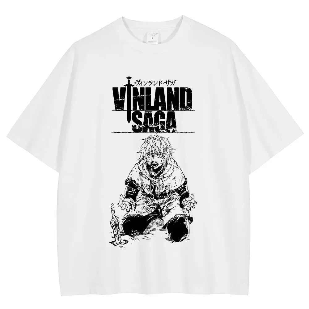 Vinland Saga Thorfinn's Revenge Oversized Vintage T-Shirt