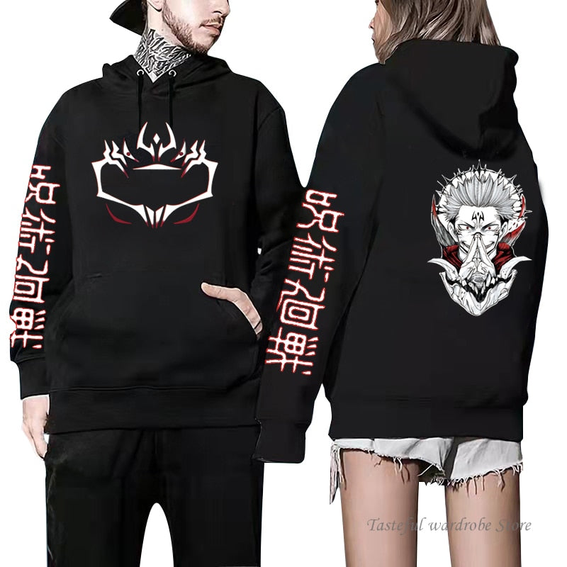 Jujutsu Kaisen Sukuna Graphic Hoodie