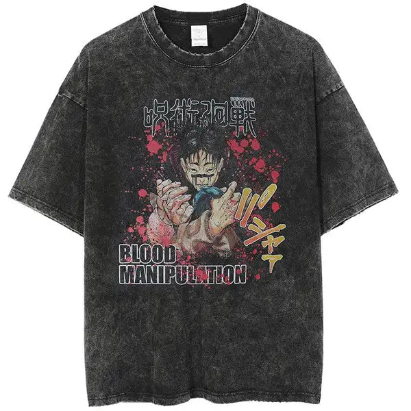 Jujutsu Kaisen Blood Manipulation Vintage T-Shirt