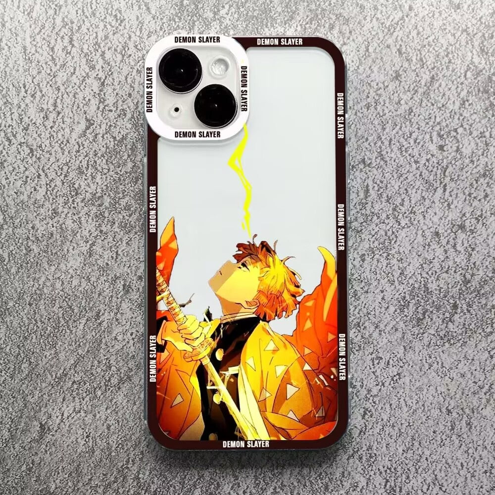 Demon Slayer Zenitsu iPhone Case