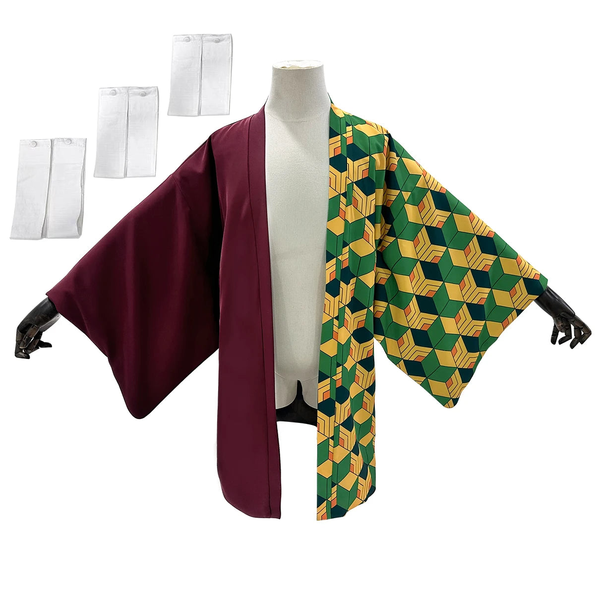Demon Slayer Giyu Tomioka Kimono Cosplay & Halloween Costume