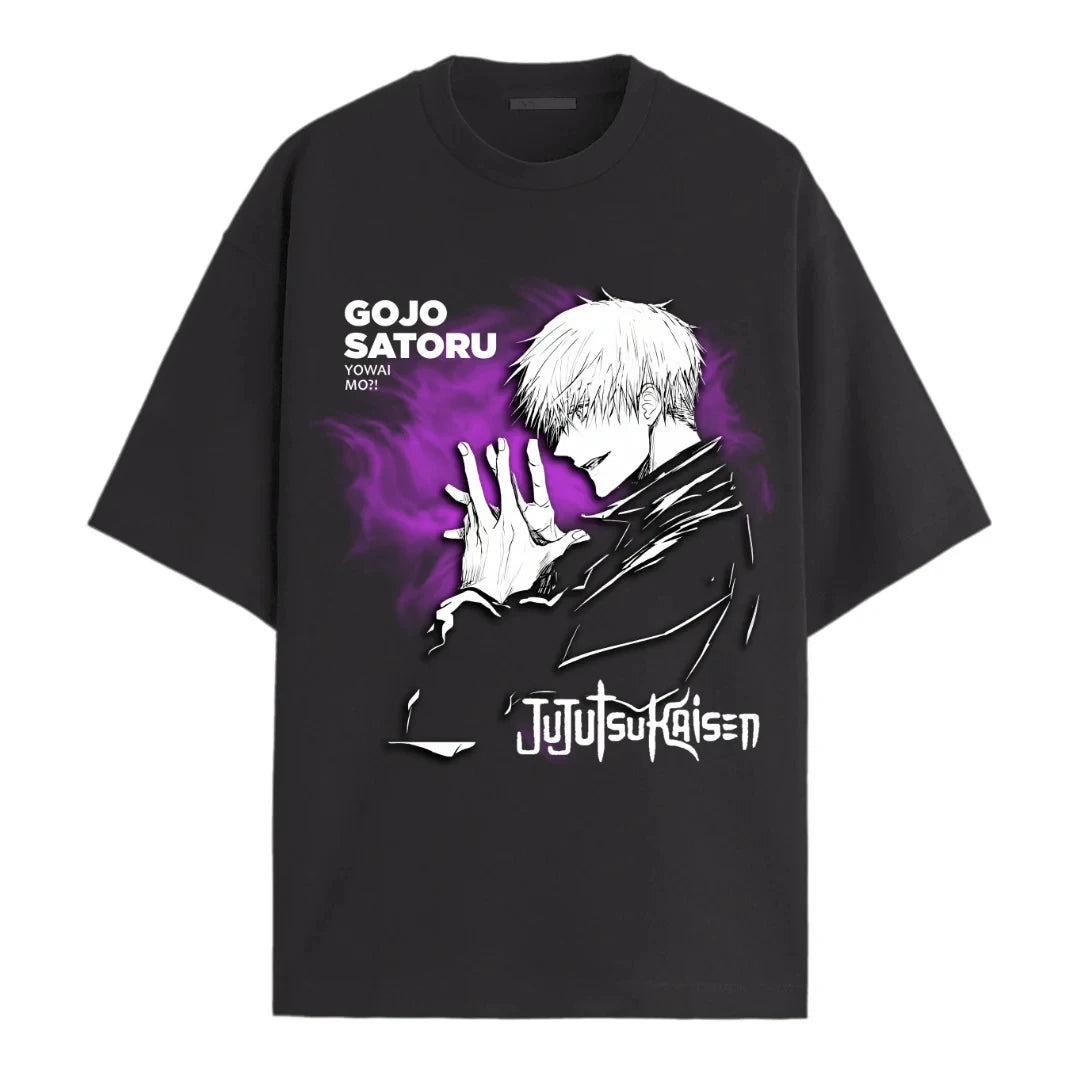 Jujutsu Kaisen Gojo's Domain Oversized Graphic T-Shirt