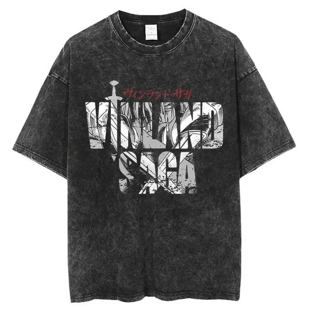 Vinland Saga Warrior's Spirit Oversized Vintage T-Shirt