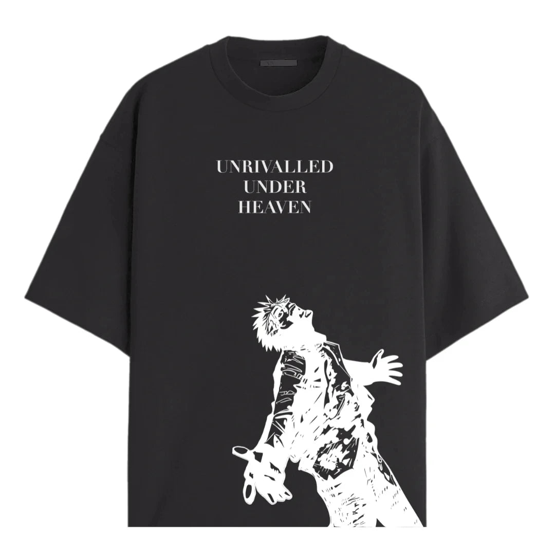 Jujutsu Kaisen Gojo's Power Oversized Graphic T-Shirt