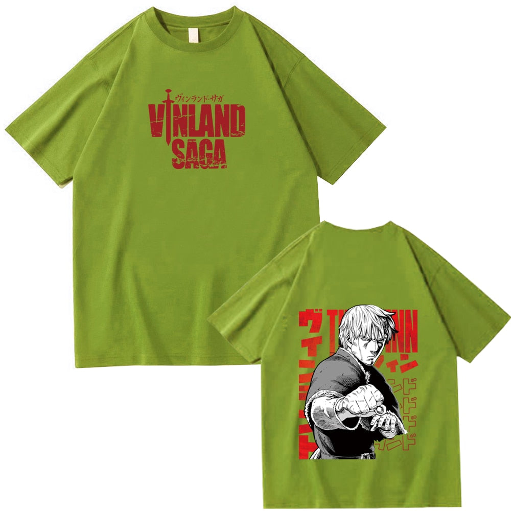 Vinland Sage Thorfinn Warrior Graphic T-Shirt