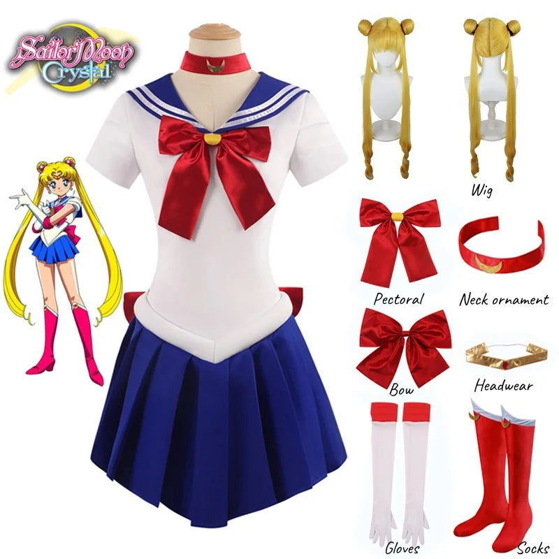 Sailor Moon Sailor Guardian Usagi Tsukino Cosplay & Halloween Costume