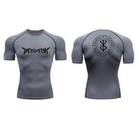 Berserk Guts' Mark Athletic Compression Gym Shirt