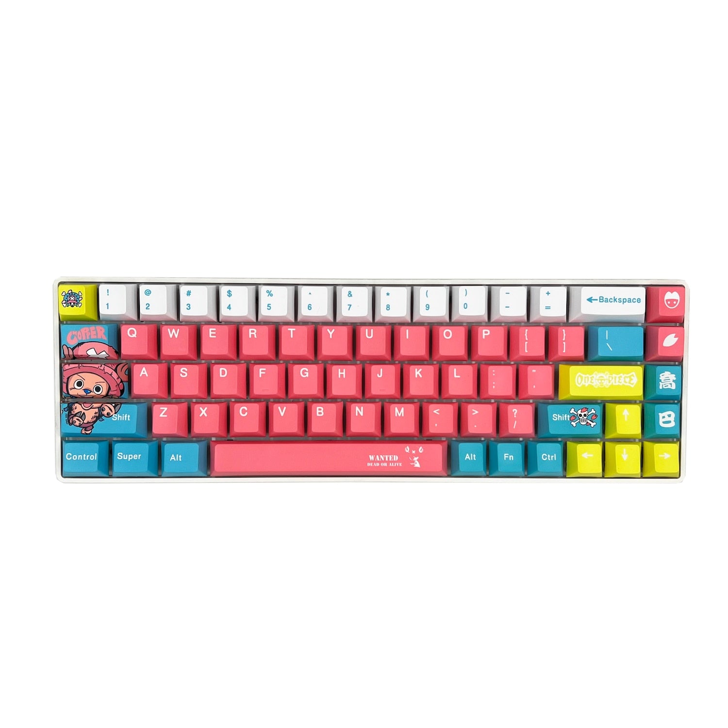 One Piece Mechanical Keyboard Cap Set (108 Keys)