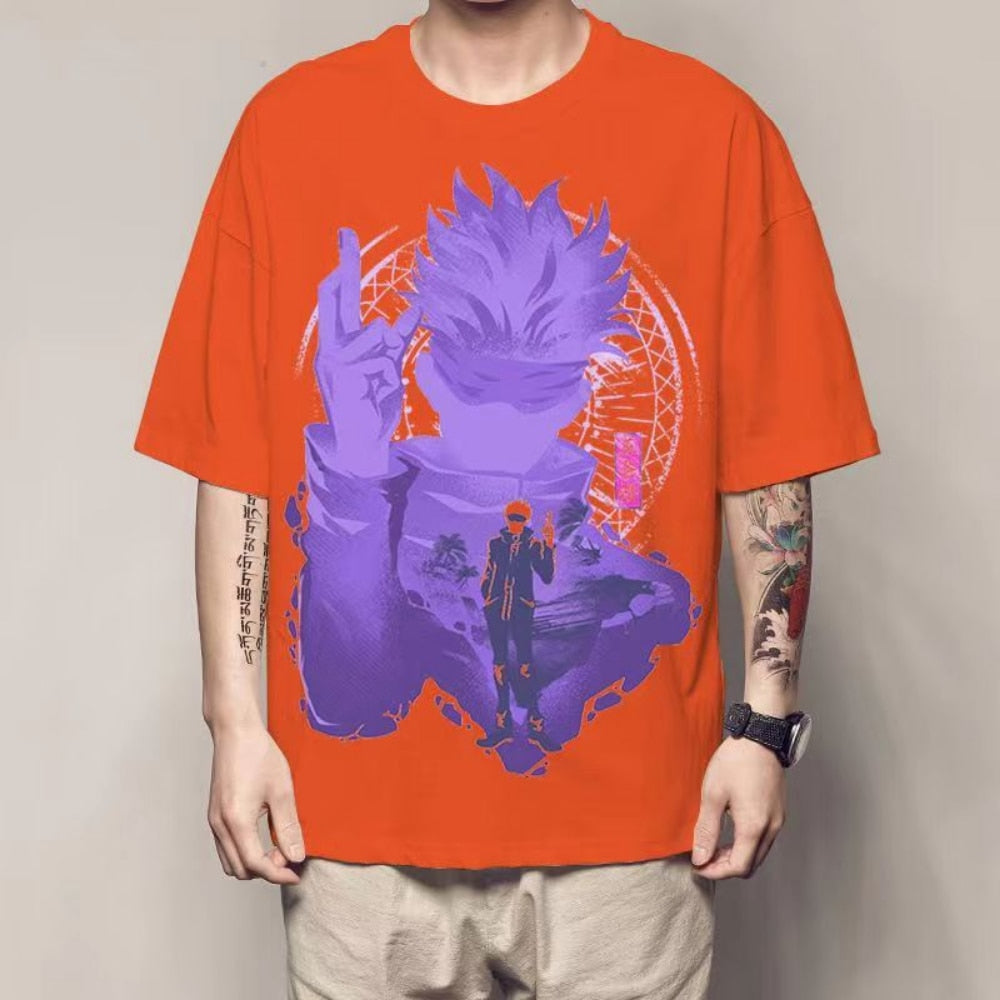 Jujutsu Kaisen Satoru Gojo Invincible Graphic T-Shirt